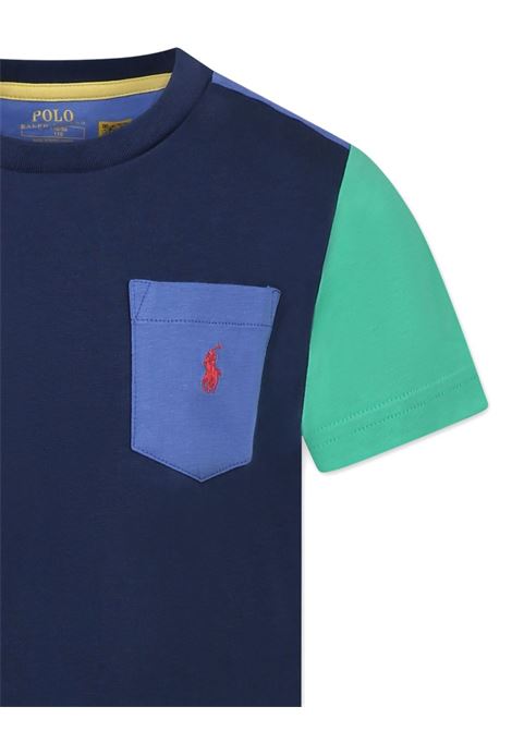 T-shirt Ralph Lauren Kids Ralph Lauren Kids | T-SHIRT E POLO | 322861435010RUSTIC NAVY MULTI/C3838